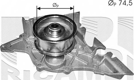 Autoteam WPA409 - Водна помпа vvparts.bg