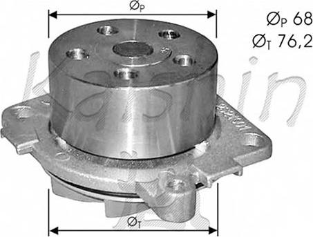 Autoteam WPA406 - Водна помпа vvparts.bg