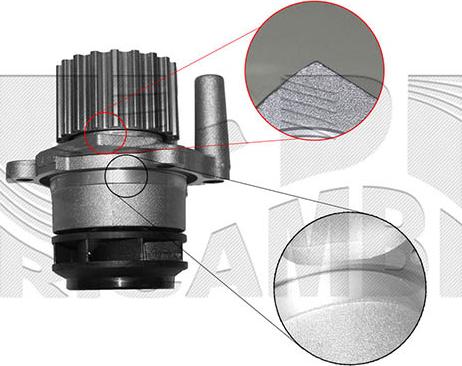 Autoteam WPA343 - Водна помпа vvparts.bg