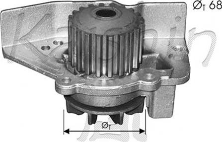 Autoteam WPA350 - Водна помпа vvparts.bg