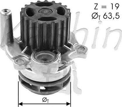 Autoteam WPA380 - Водна помпа vvparts.bg