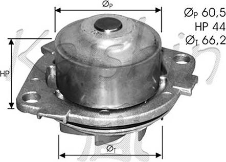 Autoteam WPA370 - Водна помпа vvparts.bg