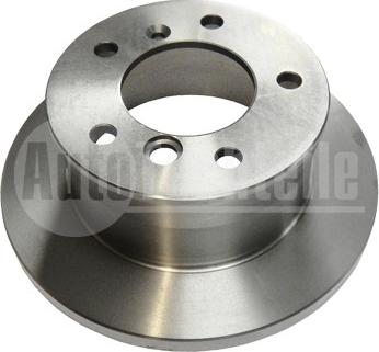 AUTOTECHTEILE 100 4356 - Спирачен диск vvparts.bg