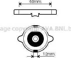 Ava Quality Cooling 980015 - Капачка, радиатор vvparts.bg