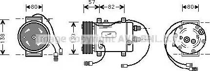 Ava Quality Cooling AI K006 - Компресор, климатизация vvparts.bg