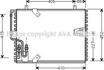 Ava Quality Cooling BW5153 - Кондензатор, климатизация vvparts.bg