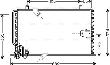 Ava Quality Cooling BW 5184 - Кондензатор, климатизация vvparts.bg