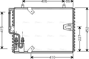 Ava Quality Cooling BW 5183 - Кондензатор, климатизация vvparts.bg