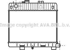 Ava Quality Cooling BW 2111 - Радиатор, охлаждане на двигателя vvparts.bg