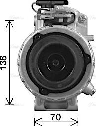 Ava Quality Cooling BWAK619 - Компресор, климатизация vvparts.bg