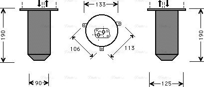 Ava Quality Cooling BW D218 - Изсушител, климатизация vvparts.bg