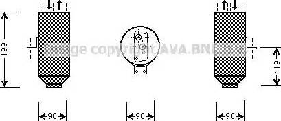 Ava Quality Cooling BW D223 - Изсушител, климатизация vvparts.bg