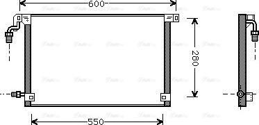 Ava Quality Cooling CN 5131 - Кондензатор, климатизация vvparts.bg