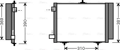 Ava Quality Cooling CN5205D - Кондензатор, климатизация vvparts.bg