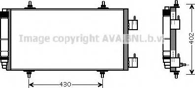 Ava Quality Cooling CN 5226 - Кондензатор, климатизация vvparts.bg