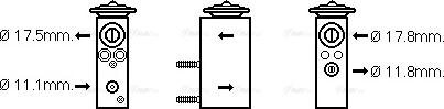 Ava Quality Cooling CN 1275 - Разширителен клапан, климатизация vvparts.bg