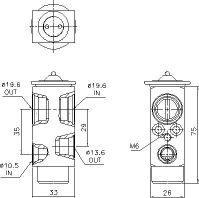 Ava Quality Cooling DF1110 - Разширителен клапан, климатизация vvparts.bg