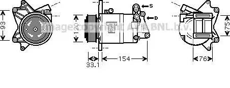 Ava Quality Cooling DN K321 - Компресор, климатизация vvparts.bg