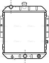 Ava Quality Cooling DU 2021 - Радиатор, охлаждане на двигателя vvparts.bg