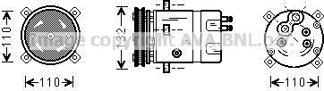 Ava Quality Cooling DWAK019 - Компресор, климатизация vvparts.bg