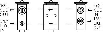 Ava Quality Cooling DZ1016 - Разширителен клапан, климатизация vvparts.bg