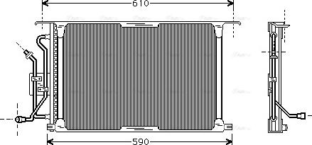 Ava Quality Cooling FD 5258 - Кондензатор, климатизация vvparts.bg