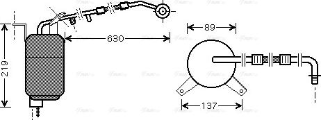 Ava Quality Cooling FD D111 - Изсушител, климатизация vvparts.bg