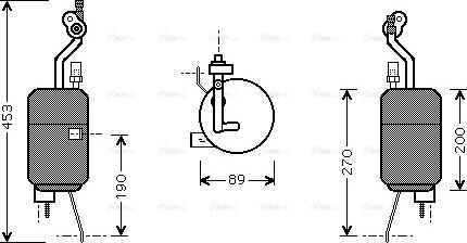 Ava Quality Cooling FD D310 - Изсушител, климатизация vvparts.bg