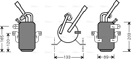 Ava Quality Cooling FD D311 - Изсушител, климатизация vvparts.bg