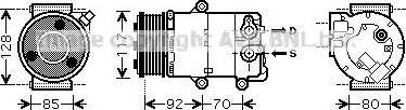 Ava Quality Cooling FD K415 - Компресор, климатизация vvparts.bg