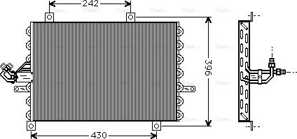 Ava Quality Cooling FT 5192 - Кондензатор, климатизация vvparts.bg