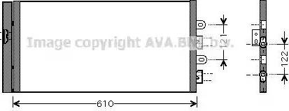 Ava Quality Cooling FT 5298 - Кондензатор, климатизация vvparts.bg