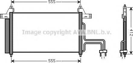 Ava Quality Cooling FT 5253 - Кондензатор, климатизация vvparts.bg