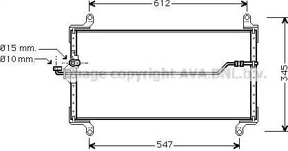 Ava Quality Cooling FT 5202 - Кондензатор, климатизация vvparts.bg