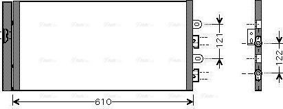 Ava Quality Cooling FTA5298D - Кондензатор, климатизация vvparts.bg