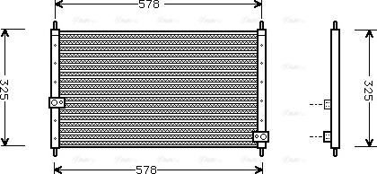 Ava Quality Cooling HD 5062 - Кондензатор, климатизация vvparts.bg