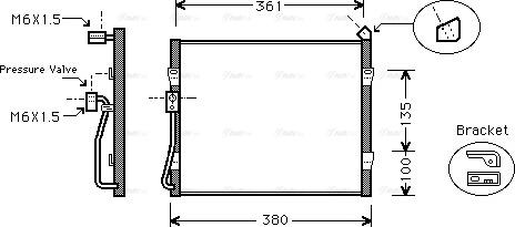 Ava Quality Cooling HD 5089 - Кондензатор, климатизация vvparts.bg