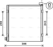 Ava Quality Cooling HD5249 - Кондензатор, климатизация vvparts.bg