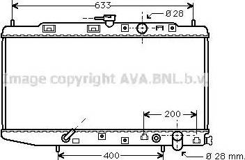 Ava Quality Cooling HD 2049 - Радиатор, охлаждане на двигателя vvparts.bg