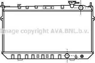 Ava Quality Cooling HD 2038 - Радиатор, охлаждане на двигателя vvparts.bg