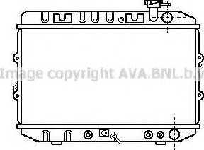 Ava Quality Cooling HD2026 - Радиатор, охлаждане на двигателя vvparts.bg