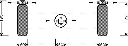 Ava Quality Cooling KAD028 - Изсушител, климатизация vvparts.bg