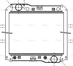 Ava Quality Cooling ME 2200 - Радиатор, охлаждане на двигателя vvparts.bg