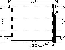 Ava Quality Cooling MN 5053 - Кондензатор, климатизация vvparts.bg