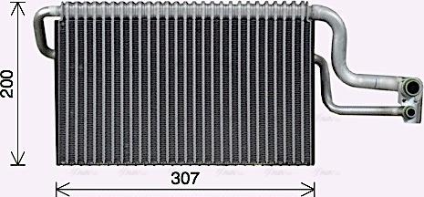 Ava Quality Cooling MNV116 - Изпарител, климатична система vvparts.bg