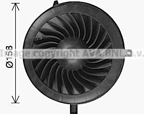 Ava Quality Cooling MS8778 - Електромотор, вентилатор вътрешно пространство vvparts.bg