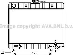 Ava Quality Cooling MS 2026 - Радиатор, охлаждане на двигателя vvparts.bg