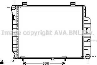 Ava Quality Cooling MS 2155 - Радиатор, охлаждане на двигателя vvparts.bg