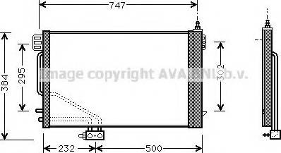 Ava Quality Cooling MSA5200 - Кондензатор, климатизация vvparts.bg