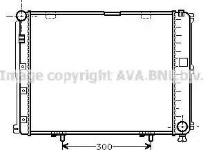 Ava Quality Cooling MSA2035 - Радиатор, охлаждане на двигателя vvparts.bg